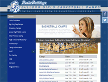 Tablet Screenshot of bulldogbasketball.com